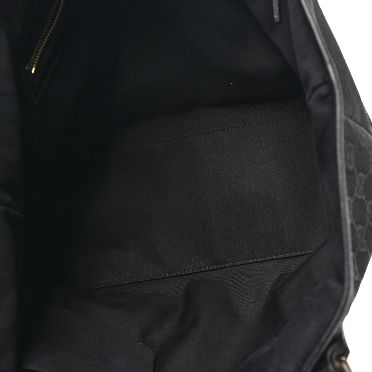Gucci Monogram Medium Jolicoeur Tote Black 5 of 11