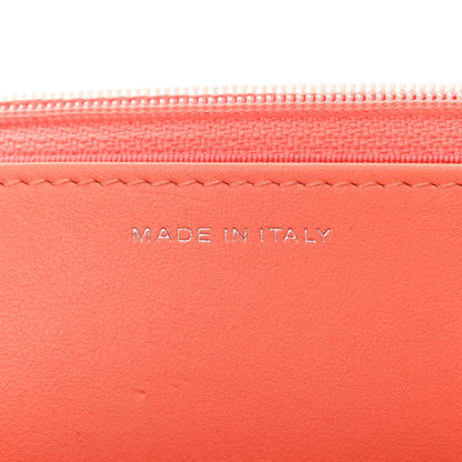 Chanel Caviar Quilted Wallet on Chain WOC Coral 7 of 13