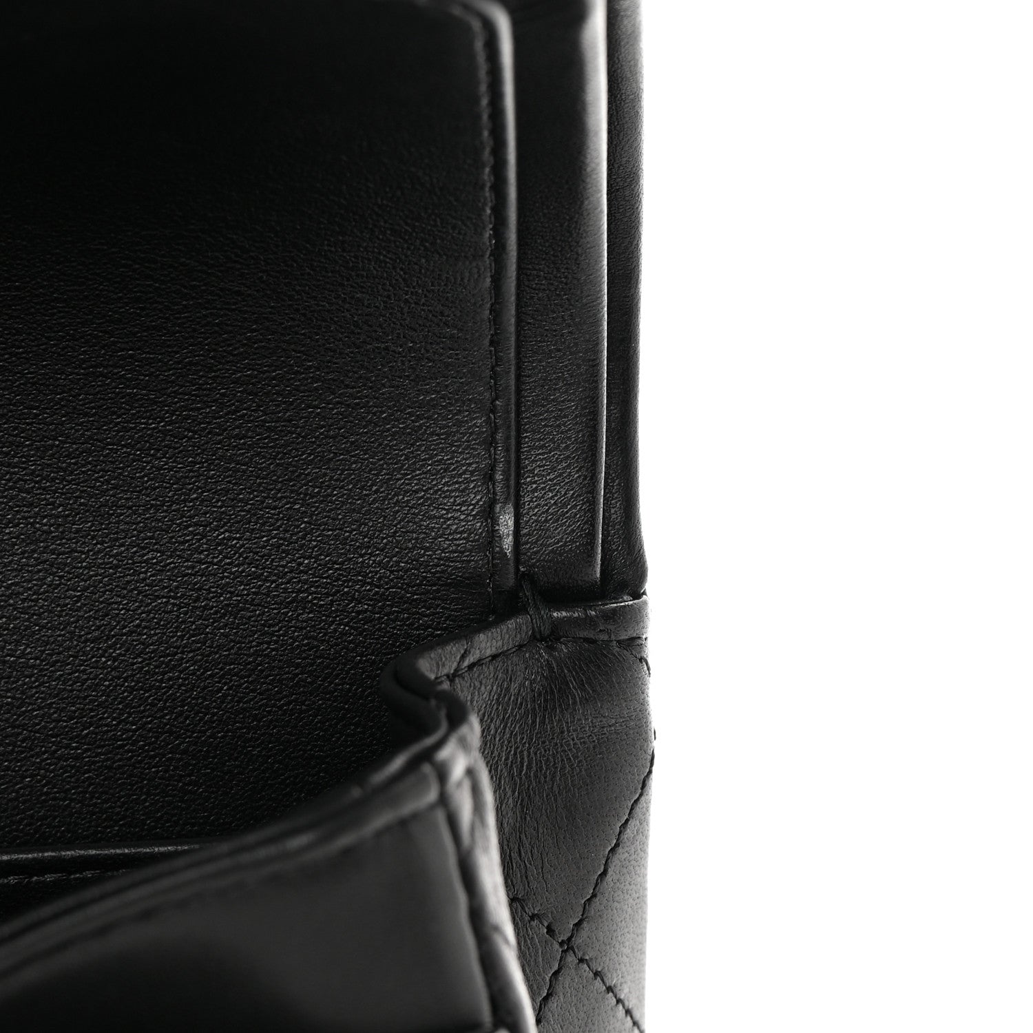 Chanel Lambskin Quilted Small Double Flap Black 11 of 16