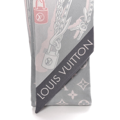 Louis Vuitton Silk Dreamonogram Bandeau Grey 3 of 5