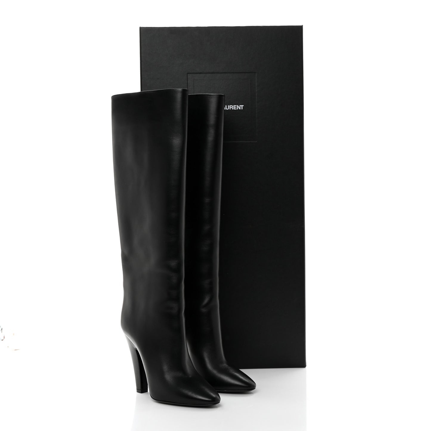 Vanity Softy Calfskin 68 Tube 110 Boots 39.5 Black