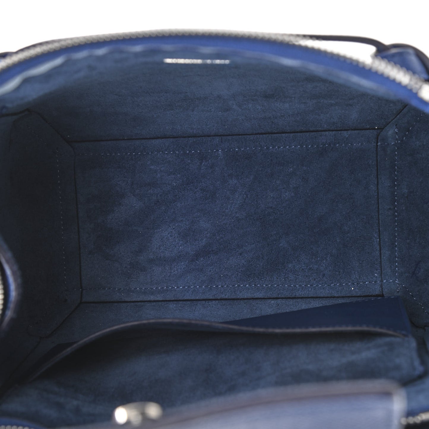 Grained Calfskin Micro Belt Bag Indigo