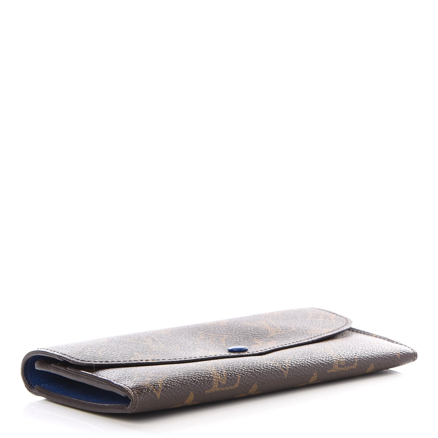 Louis Vuitton Monogram Emilie Wallet Blue 3 of 8