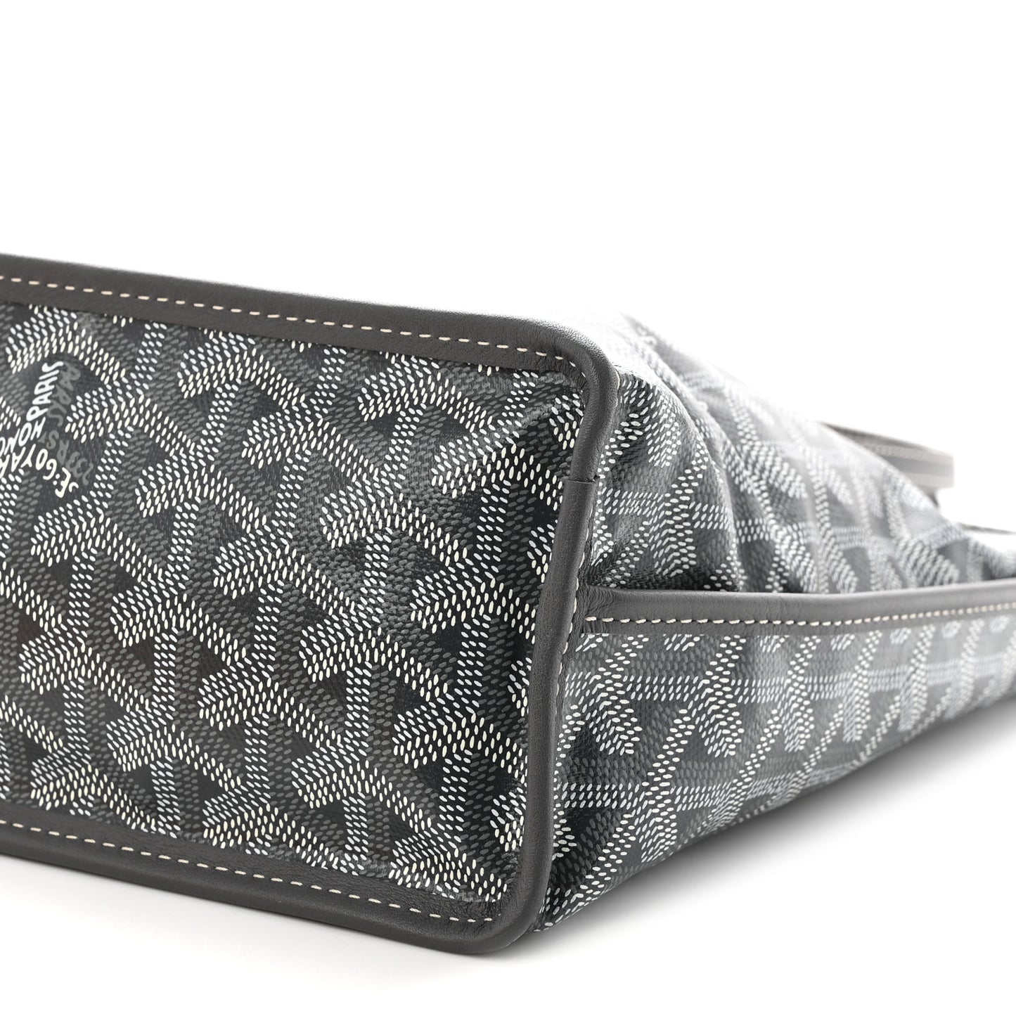 Goyardine Reversible Mini Anjou Grey