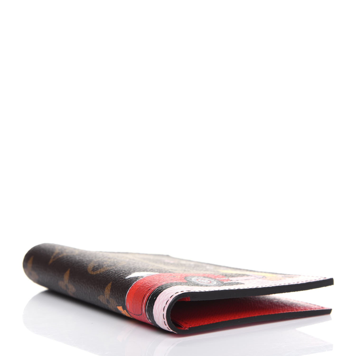 Louis Vuitton Monogram 2019 Christmas Animation Passport Cover Rouge 4 of 9