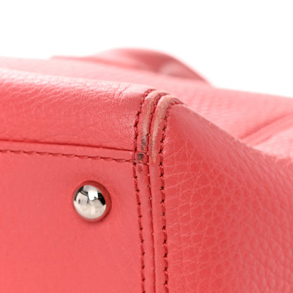 Chanel Calfskin Small Cerf Executive Shopper Tote Pink 11 of 12