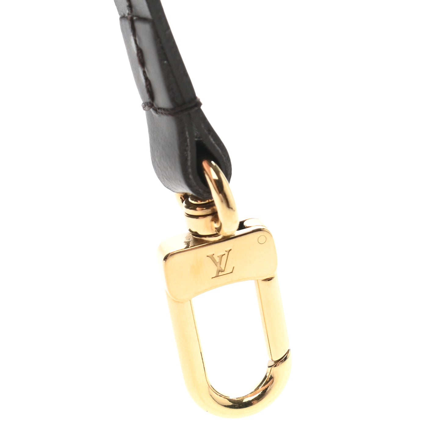 Calfskin Pochette Accessories Strap Ebene