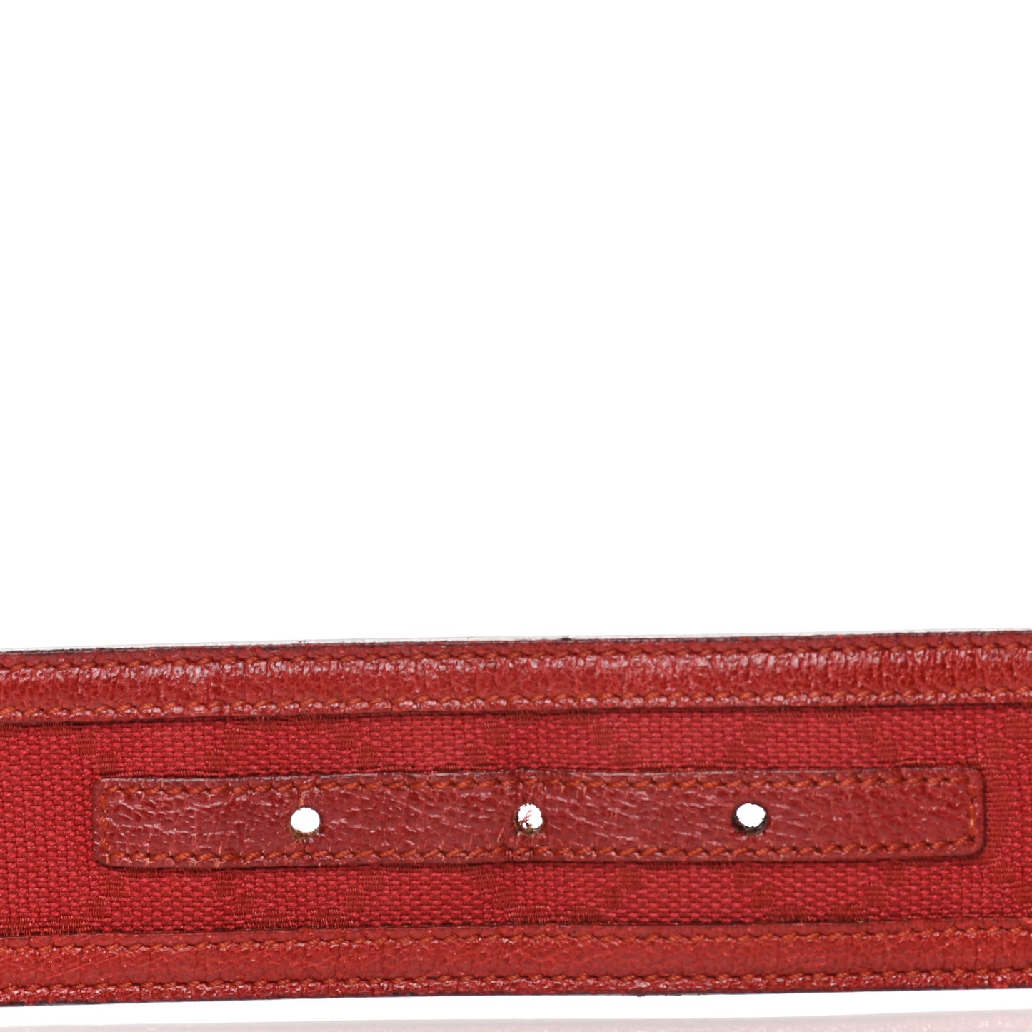 Monogram Interlocking G Belt 75 30 Red