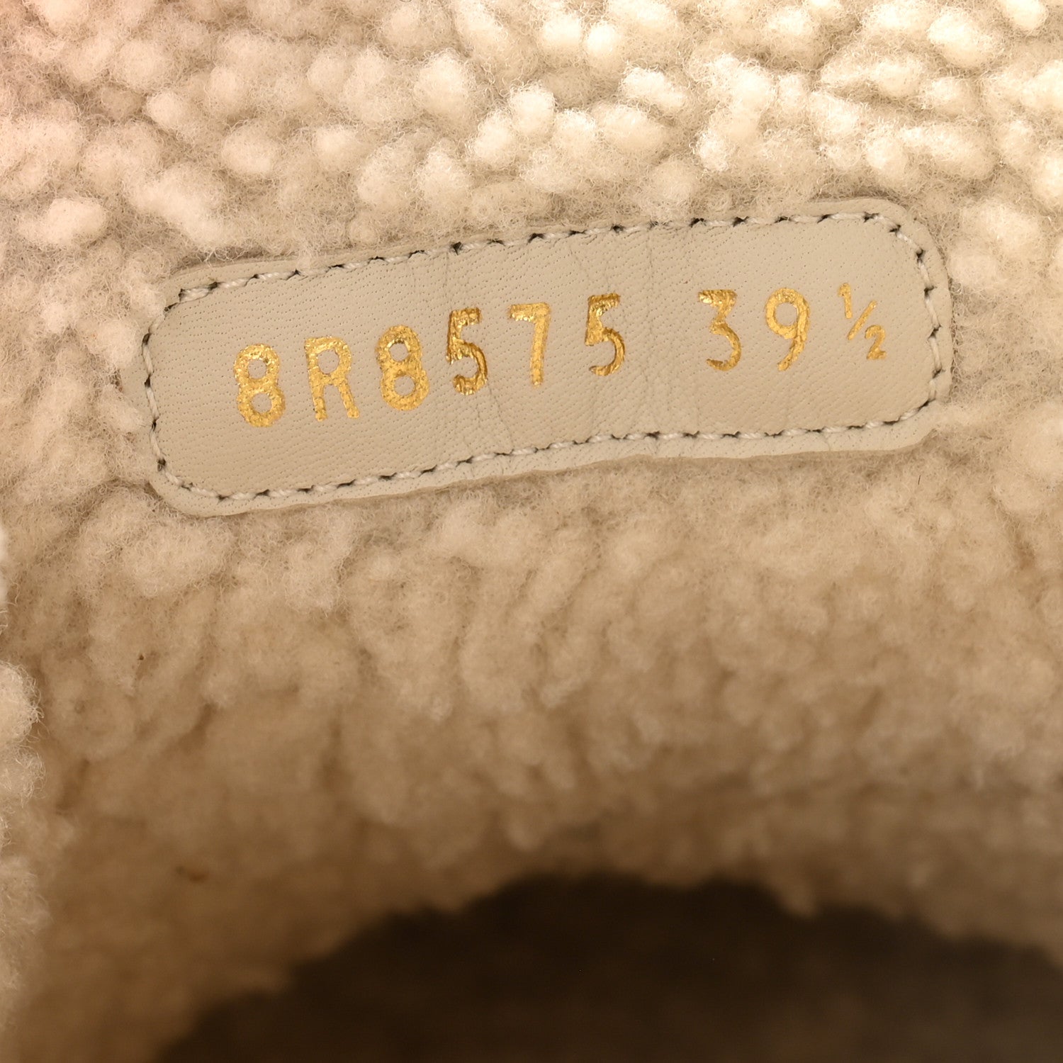 Fendi Suede Shearling Clogs 39.5 Caramel Milk 8 of 9