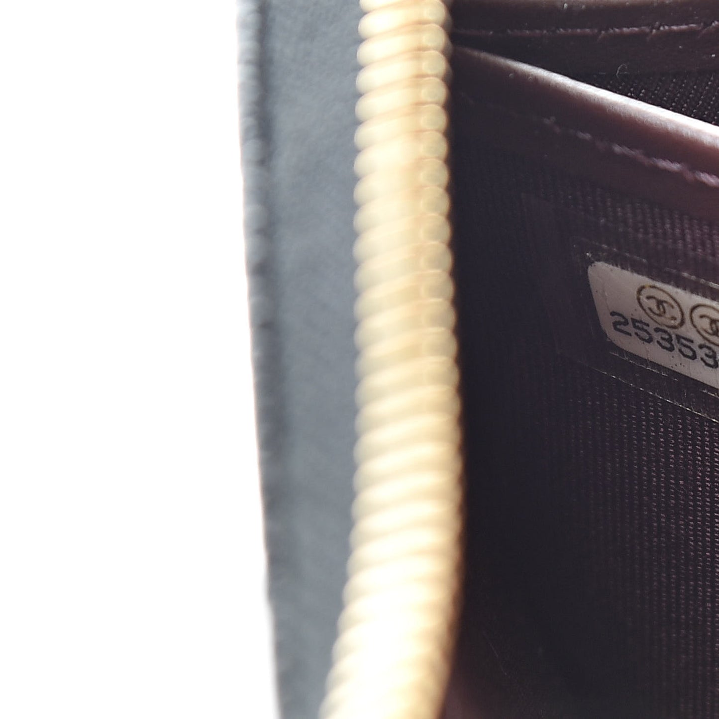 Caviar Quilted Large Gusset Zip Around Wallet Black
