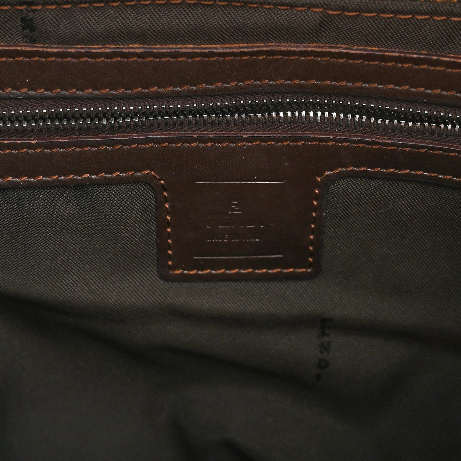 Fendi Zucca Mama Baguette Tobacco 5 of 9