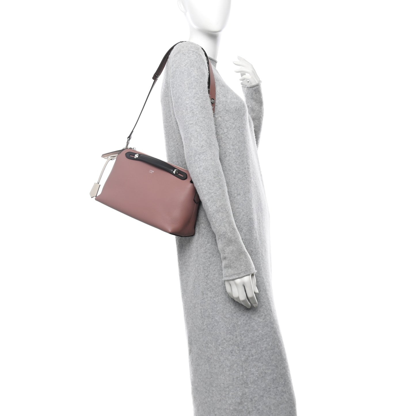 Vitello Dolce 4 Color Medium By The Way Boston Bag English Rose Latte Multicolor