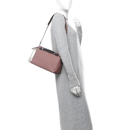 Fendi Vitello Dolce 4 Color Medium By The Way Boston Bag English Rose Latte Multicolor 2 of 11