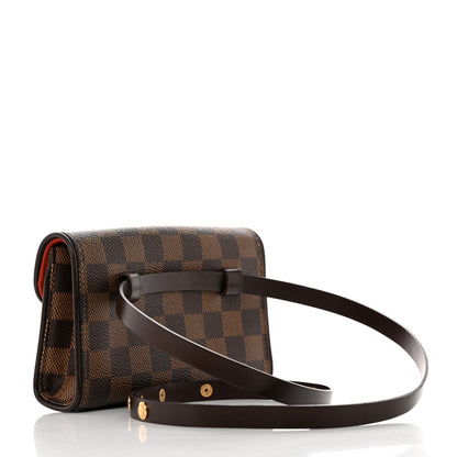 Louis Vuitton Damier Ebene Pochette Florentine S 3 of 9