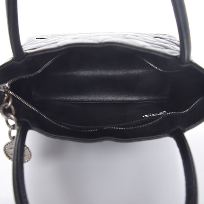 Chanel Caviar Quilted Medallion Tote Black 5 of 7