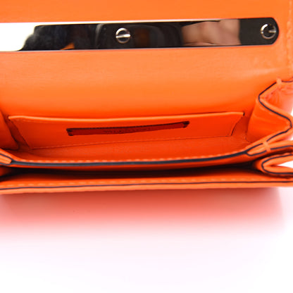 Valentino Garavani Nappa Studded Va Va Voom Shoulder Bag Orange 5 of 13