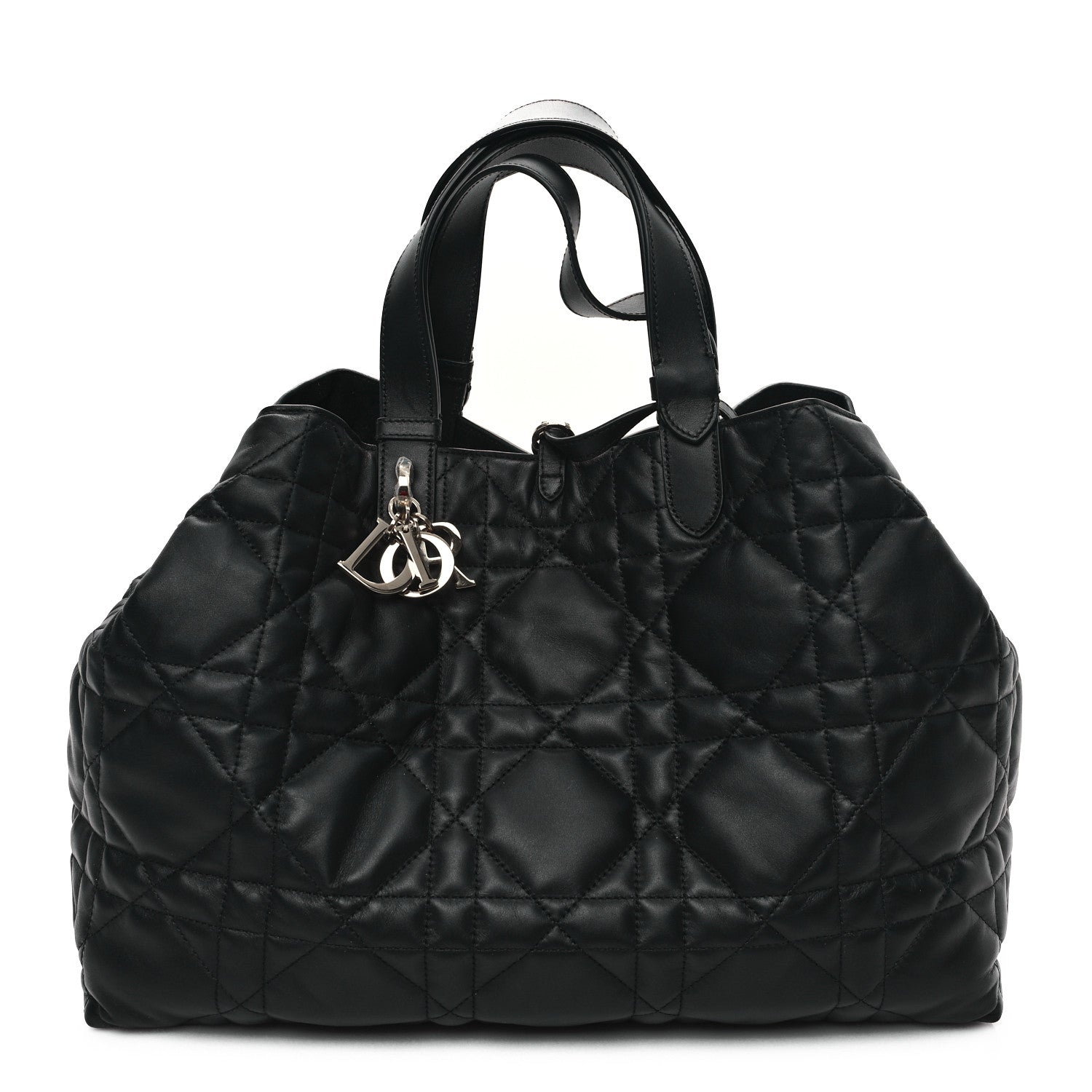 Christian Dior Calfskin Macrocannage Large Toujours Black 1 of 11