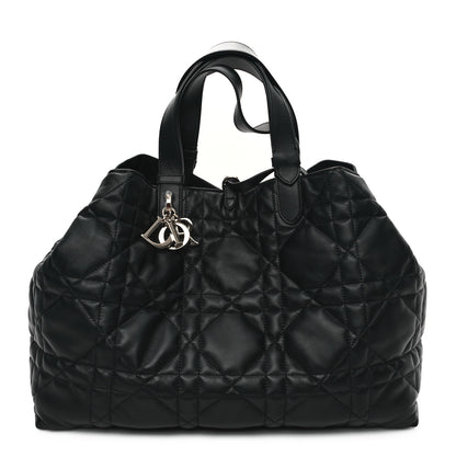 Christian Dior Calfskin Macrocannage Large Toujours Black 1 of 11