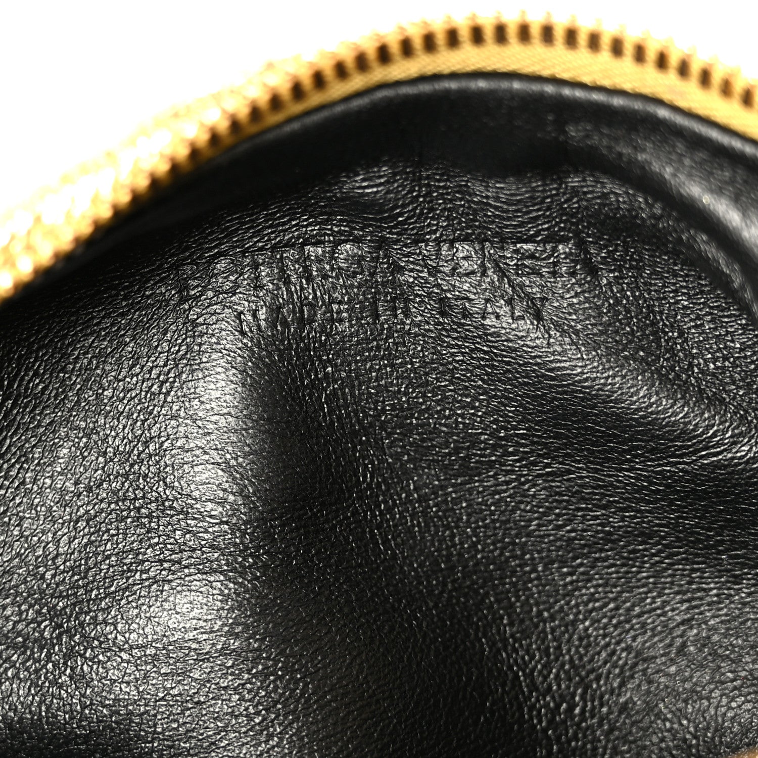 Bottega Veneta Laminated Calfskin Pressed Intreccio Mini Jodie Gold 6 of 11