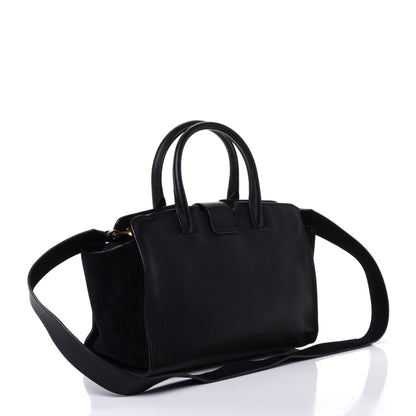 Saint Laurent Calfskin Monogram Baby Downtown Cabas Black 2 of 4