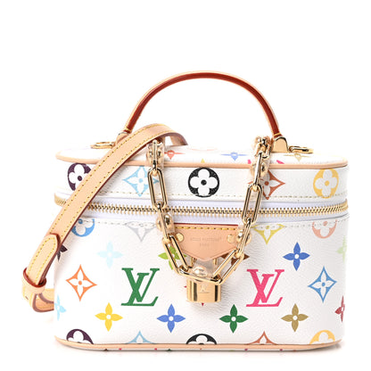 Louis Vuitton LV x TM Monogram Multicolor Vanity Chain Pouch White 1 of 10