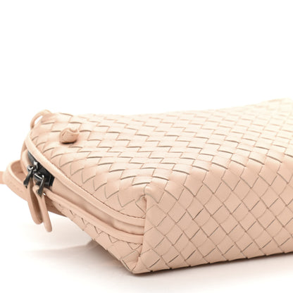 Bottega Veneta Nappa Intrecciato Nodini Crossbody Messenger Nude 10 of 11