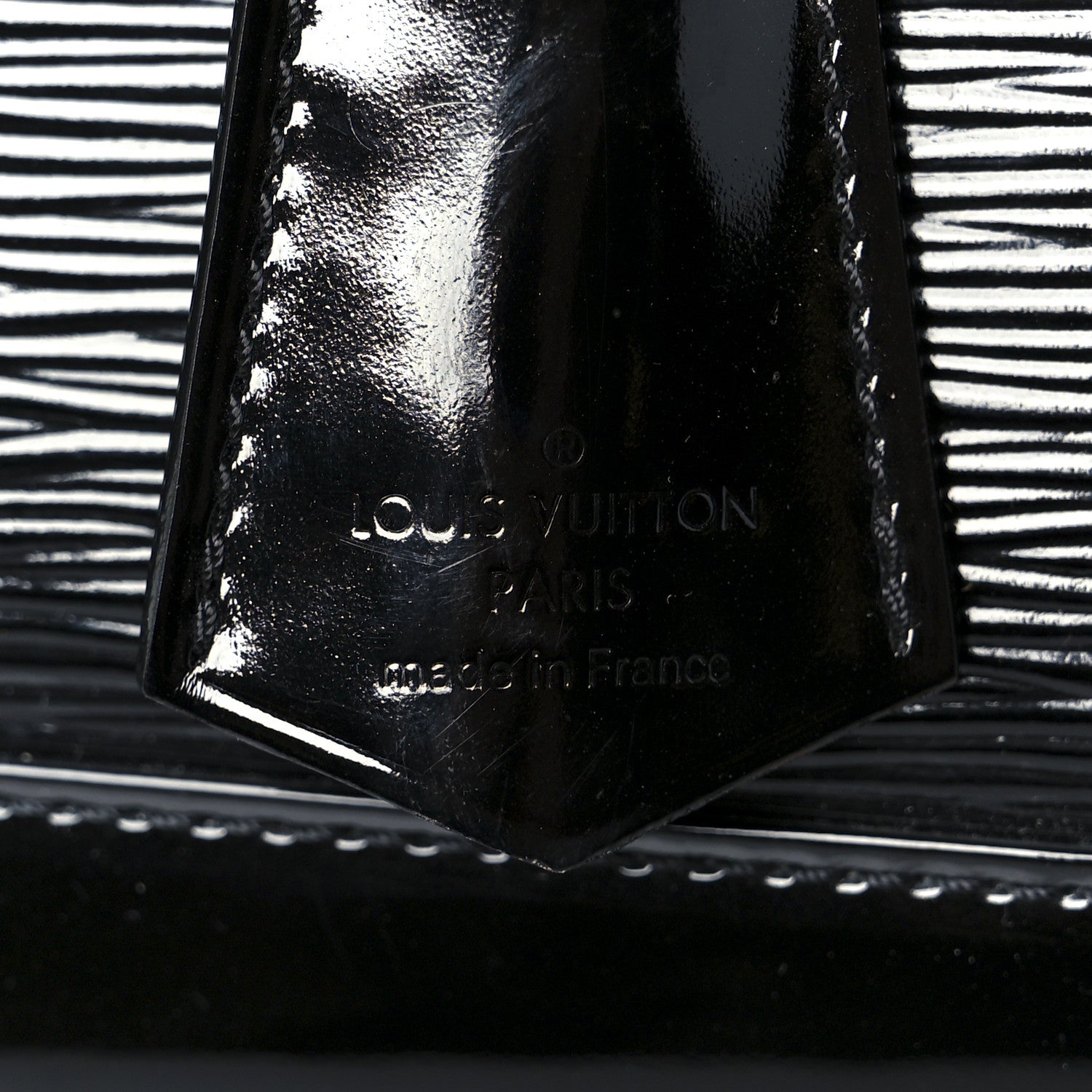 Louis Vuitton Electric Epi Alma GM Black 7 of 12