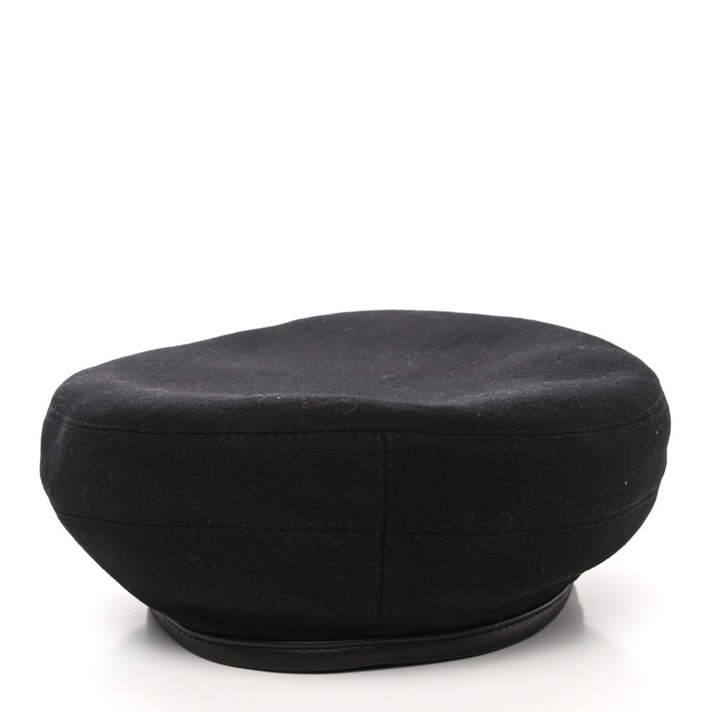 Cashmere Lambskin Saint Honore Beret 57 Black