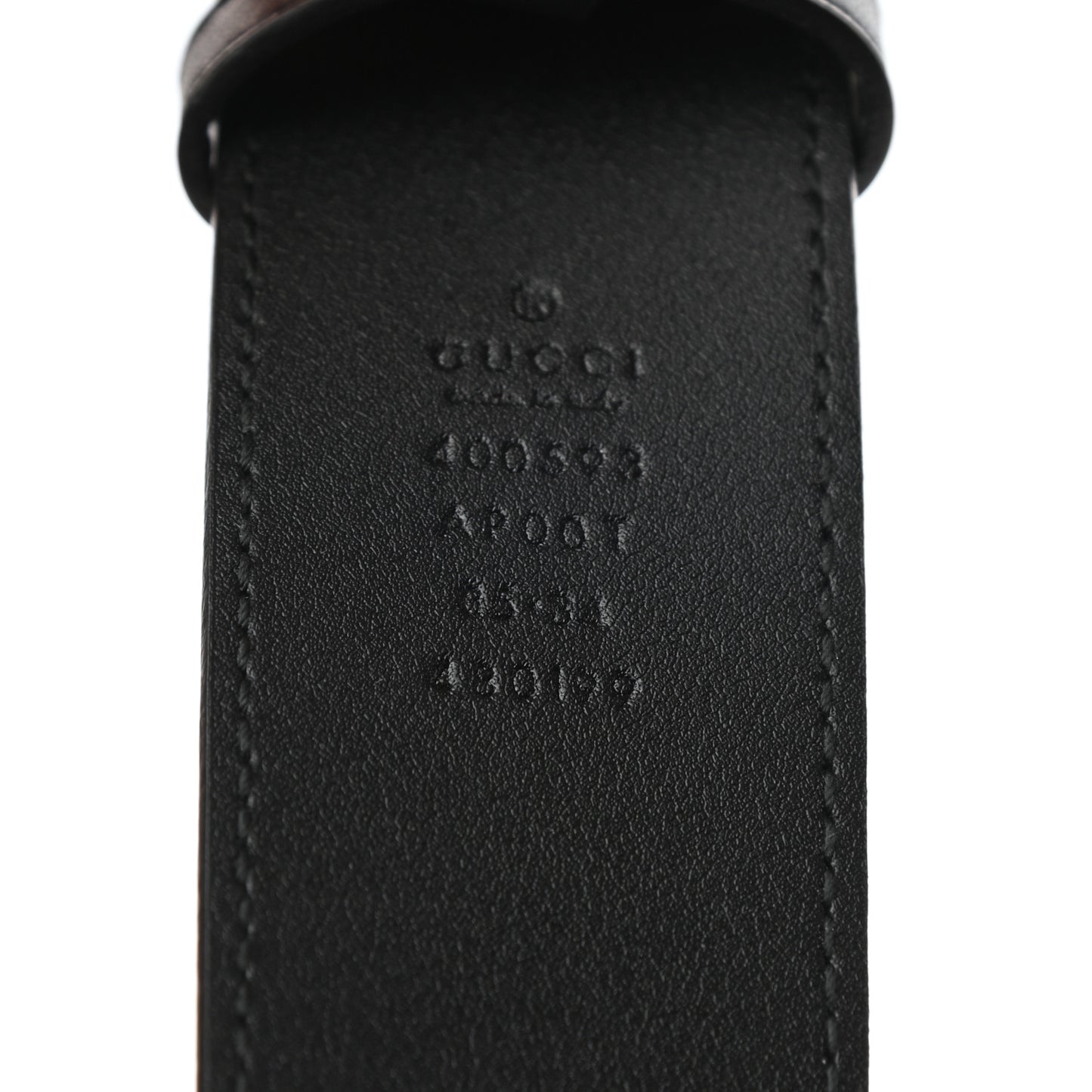Calfskin Double G 40mm Belt 85 34 Black