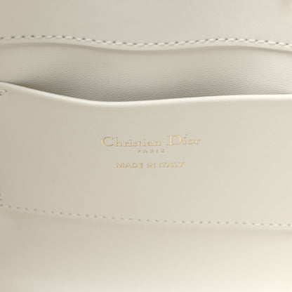 Christian Dior Calfskin Macrocannage Small Toujours Vertical Tote Latte 6 of 12