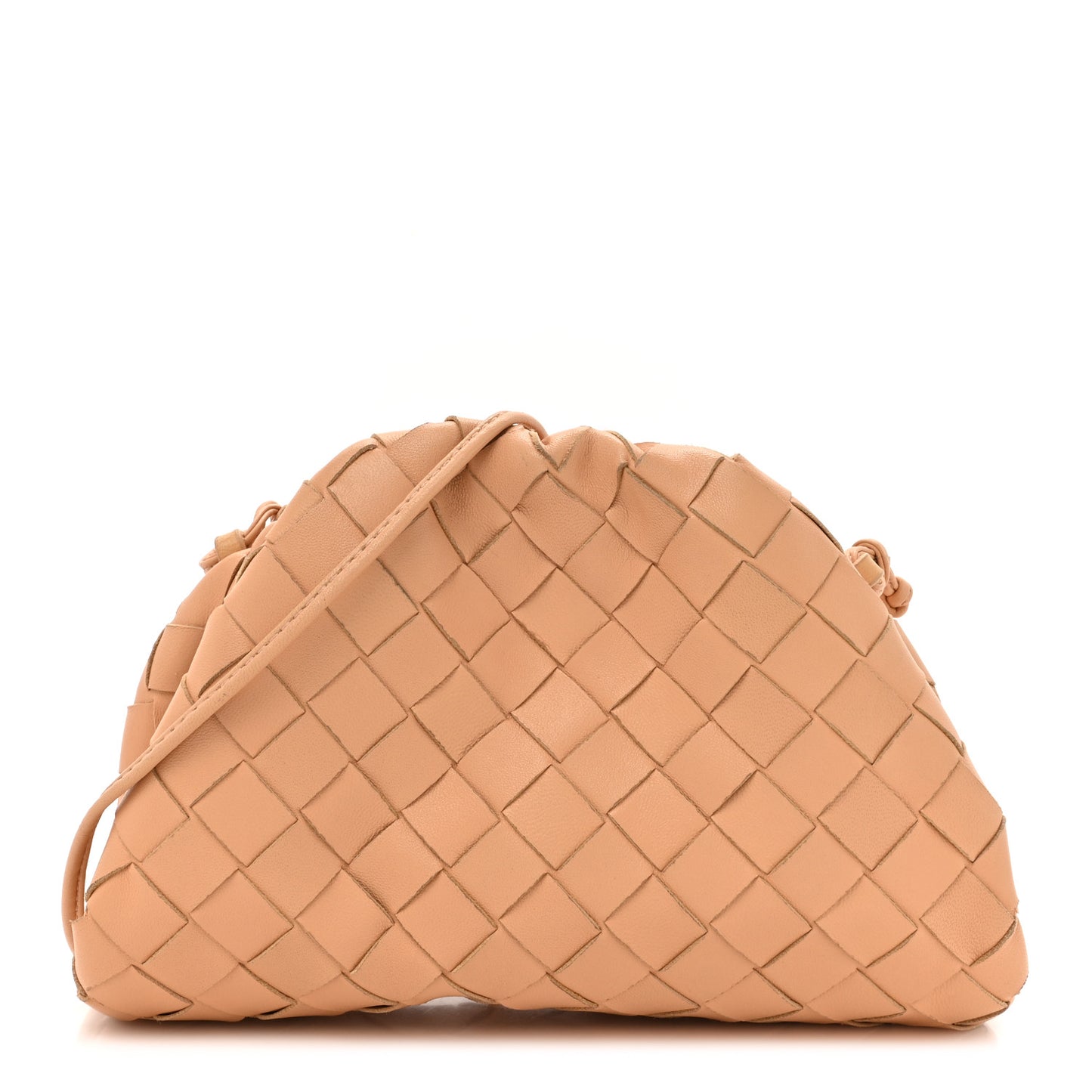 Nappa Intrecciato The Mini Pouch Almond