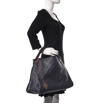Louis Vuitton Empreinte Artsy MM Marine Rouge 2 of 11