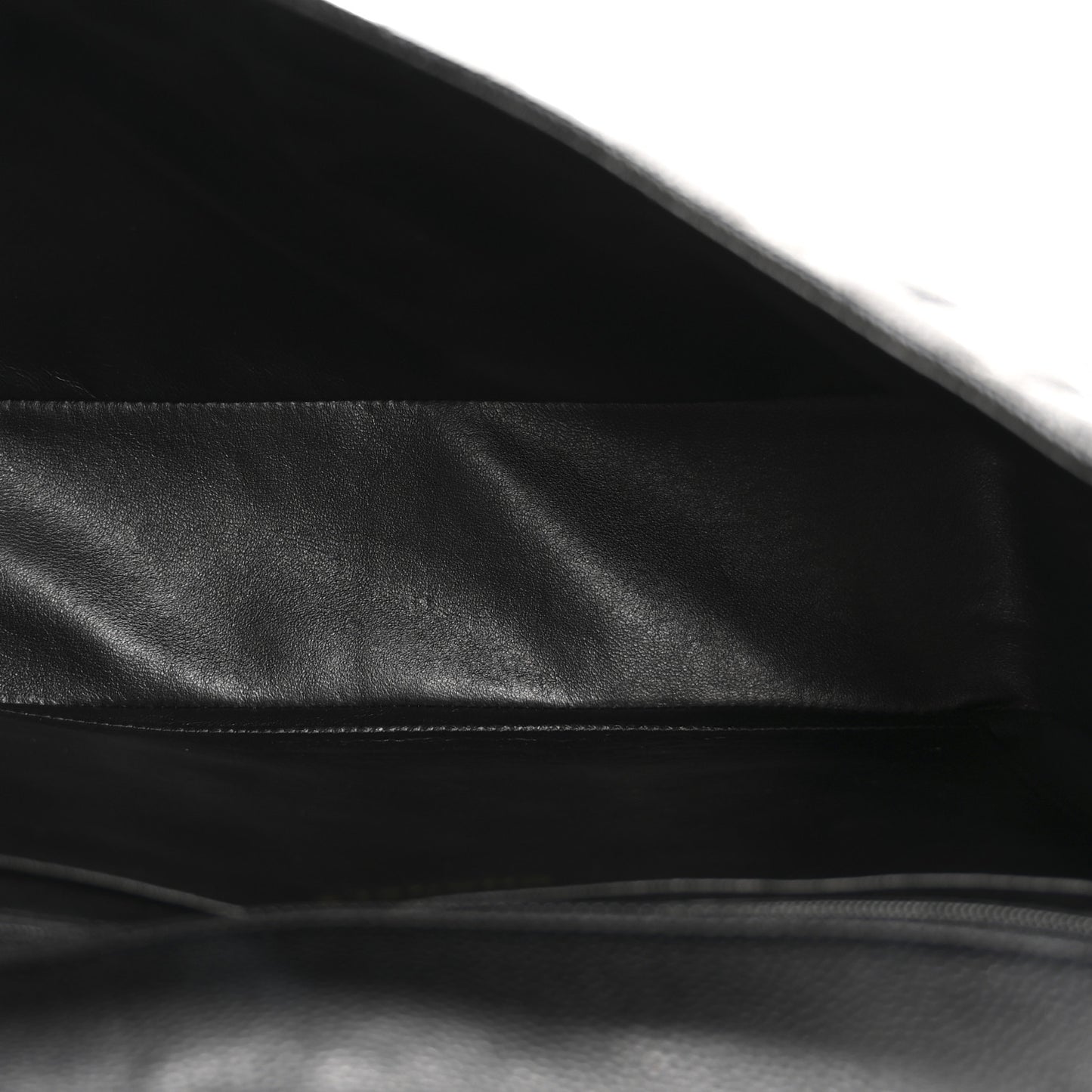 Caviar Quilted Jumbo Single Flap Black