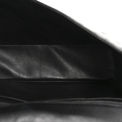 Chanel Caviar Quilted Jumbo Single Flap Black 5 of 12