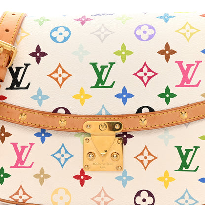 Louis Vuitton Monogram Multicolor Sologne White 7 of 9