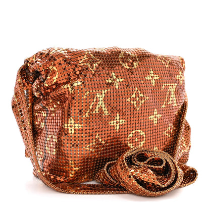 Louis Vuitton Monogram Mesh Metal Frances Gold 3 of 12