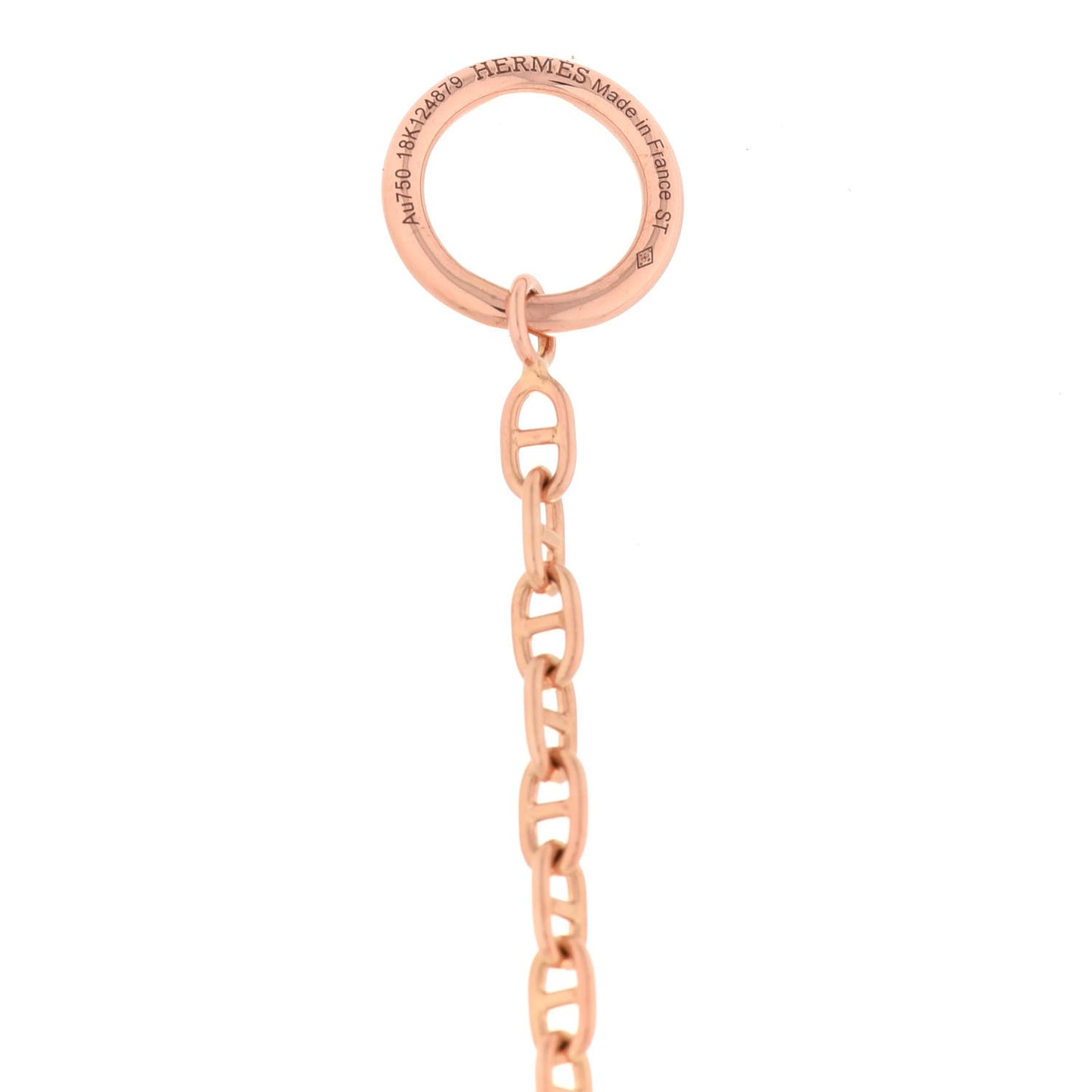 18K Rose Gold TPM Farandole Pendant Necklace SH
