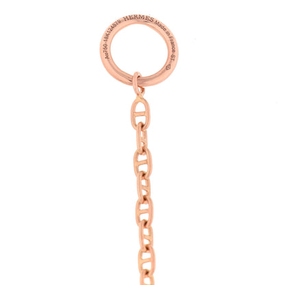 Hermes 18K Rose Gold TPM Farandole Pendant Necklace SH 6 of 7