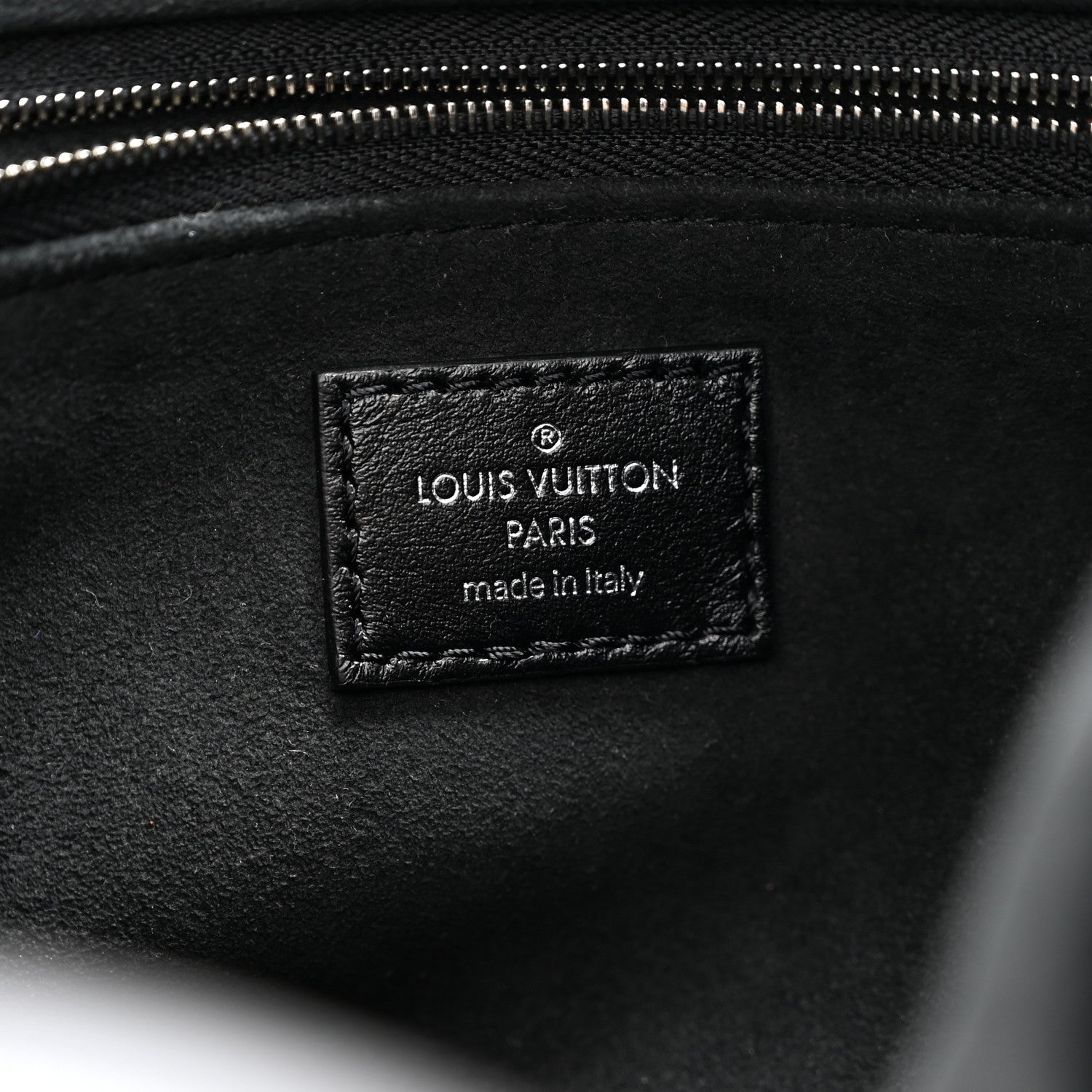 Louis Vuitton Lambskin CarryAll Cargo Vibe PM Black 6 of 9