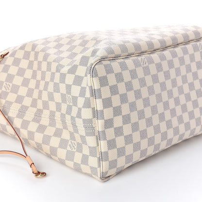 Louis Vuitton Damier Azur Neo Neverfull GM Rose Ballerine 10 of 11