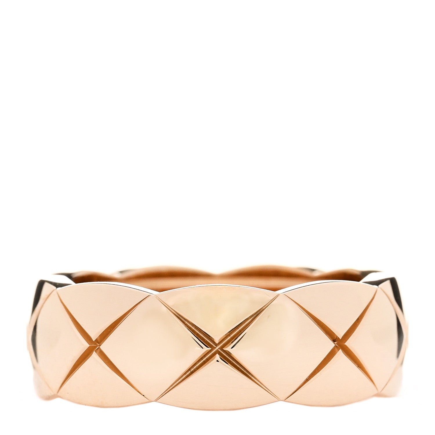 Chanel 18K Yellow Gold Small Coco Crush Ring 51 5.75 1 of 7