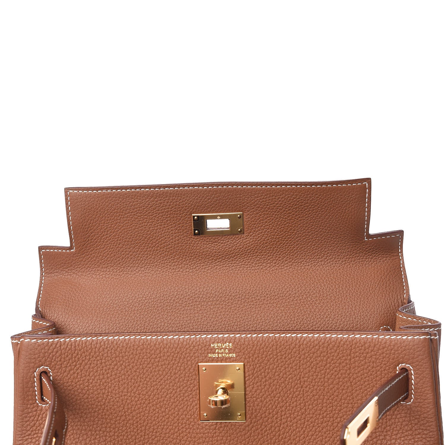 Hermes Togo Kelly Retourne 28 Gold 19 of 41