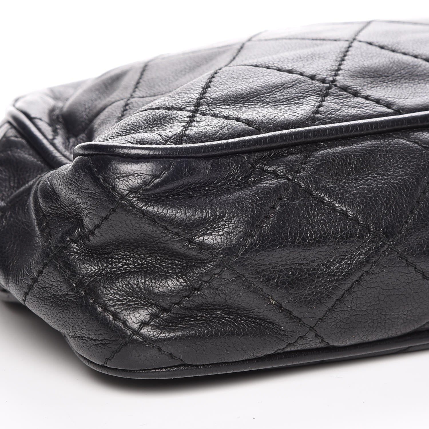Chanel Lambskin Quilted Tassel Camera Case Black 9 of 11