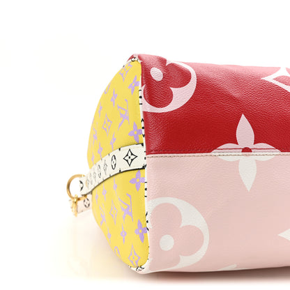 Louis Vuitton Monogram Giant Speedy Bandouliere 30 Rouge 8 of 9