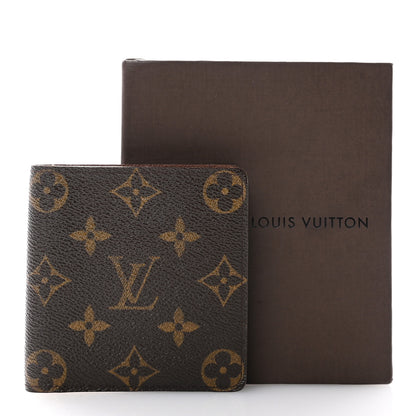 Louis Vuitton Monogram Mens Billfold Wallet 6 Credit Card Slots 12 of 12