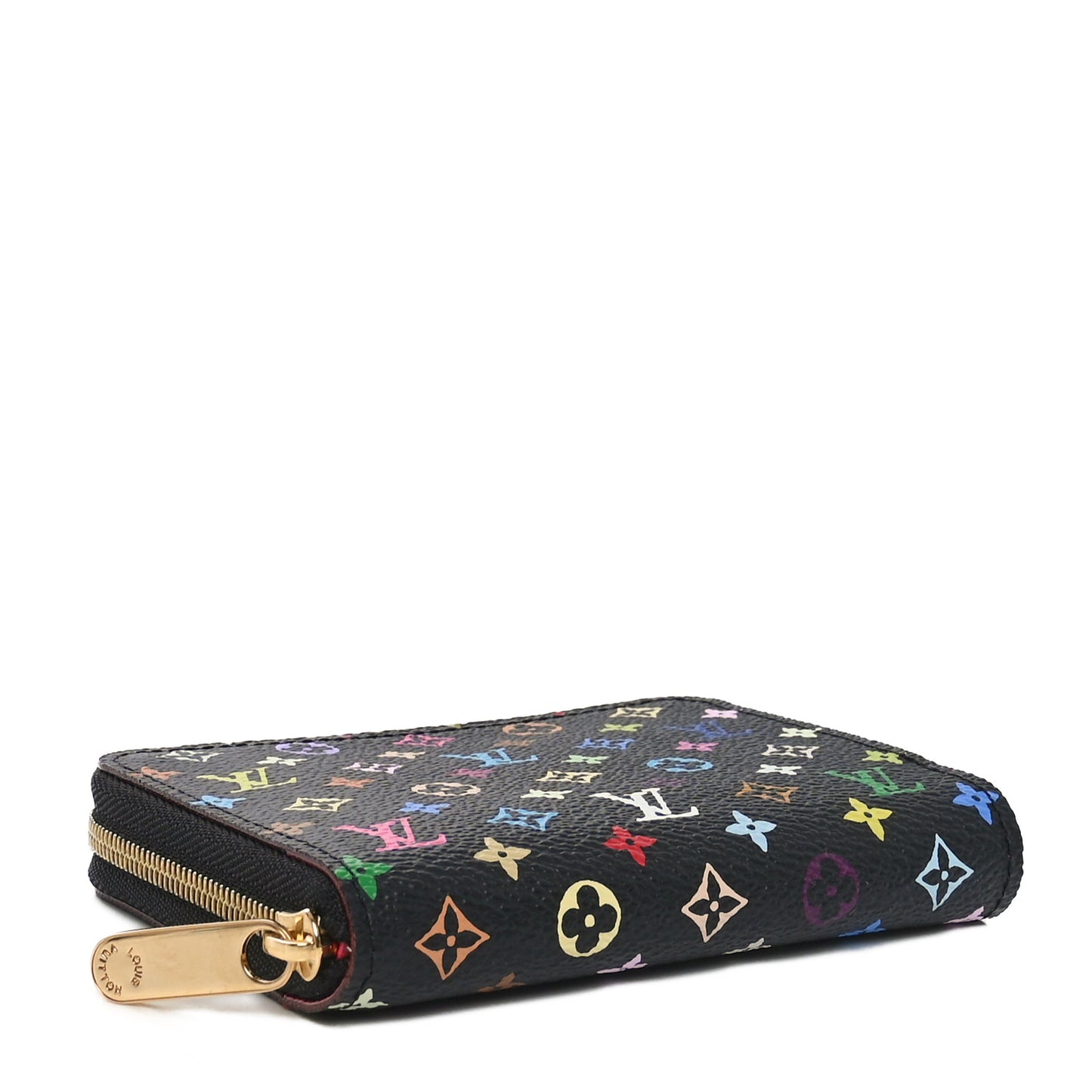 Monogram Multicolor Zippy Coin Purse Black Grenade
