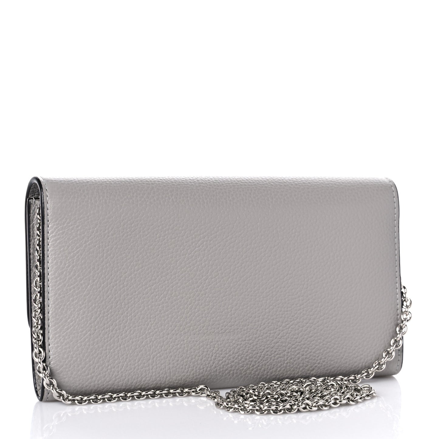 Calfskin City Wallet On Chain Rhinoceros