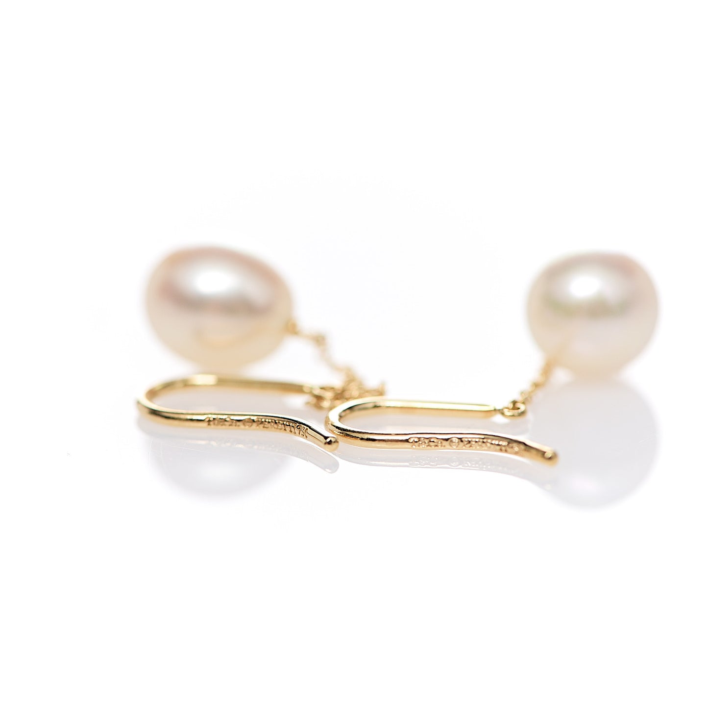 18K Yellow Gold Elsa Peretti Pearls By The Yard Drop Earrings