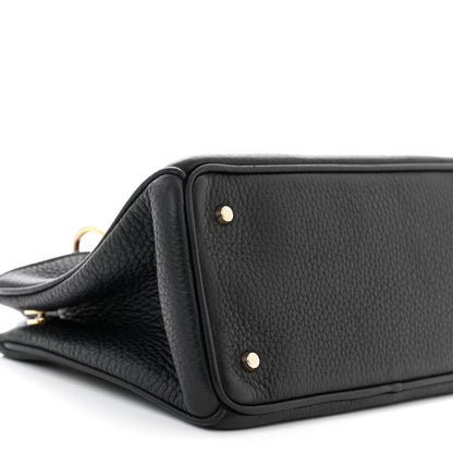 Christian Dior Bullcalf Small Diorissimo Tote Black Rose Indien 9 of 10