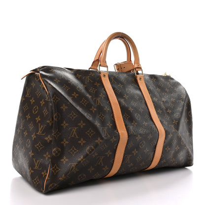 Louis Vuitton Monogram Keepall 50 2 of 13